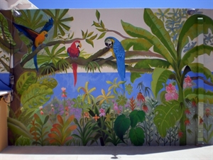 Εικόνα της Roofgarden Painting - Παναγοπούλου Δόμνα